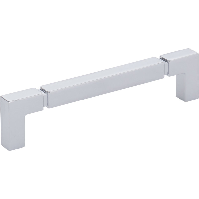 Langston Bar Pull, 5 1/16" Center To Center, Polished Chrome