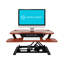 Convertisseur de bureau électrique debout de 48 po VersaDesk PowerPro Elite avec réglage de la hauteur par bouton-poussoir et port de charge USB, érable-739208816-739208820