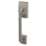 Century Lower Half Handleset with Plymouth Door Knob (Deadbolt Sold Separately)