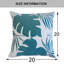 Coussin en velours 20 x 20-120943305