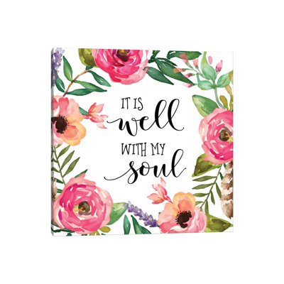 It Is Well With My Soul - Print on Canvas