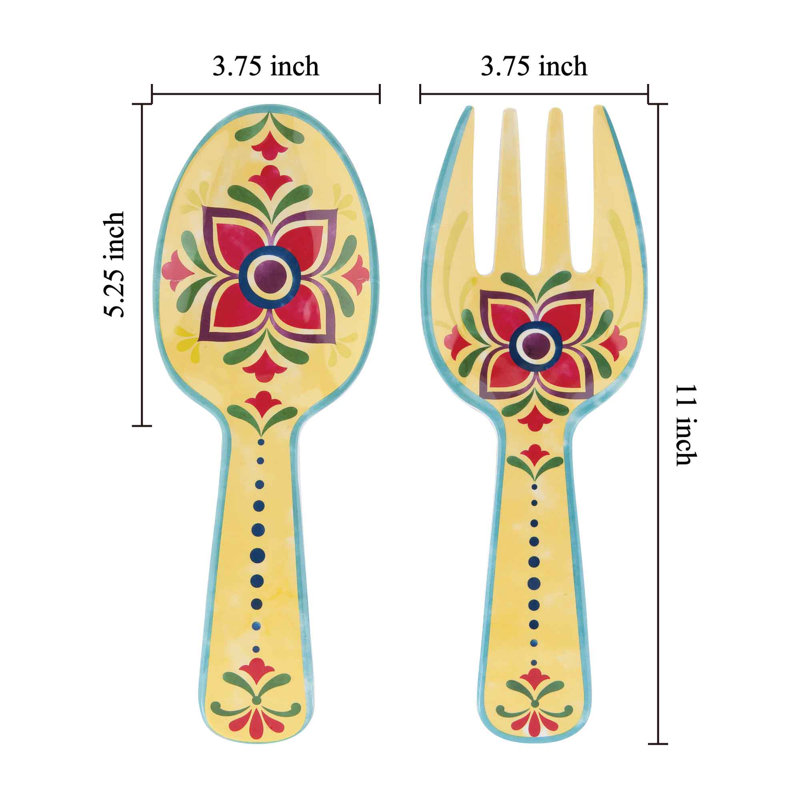 Melamine Salad Servers
