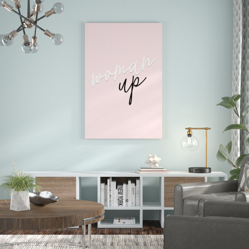 GRL PWR VI by Anna Hambly - Typography Print, 122cm H x 81cm W, Wrapped Canvas