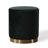 Fresno 16" Wide Velvet Round Standard Ottoman-840775174-895441232