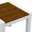 Aynura 16" W x 16" D Square Metal Outdoor Side Table-1901829755