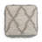 Sweeney - Square Pouf - Grey / Natural