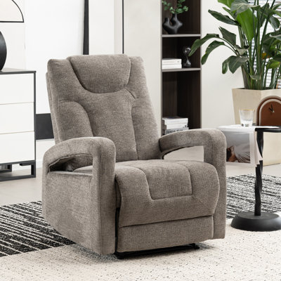 Berdean Upholstered Pushback Manual Recliner