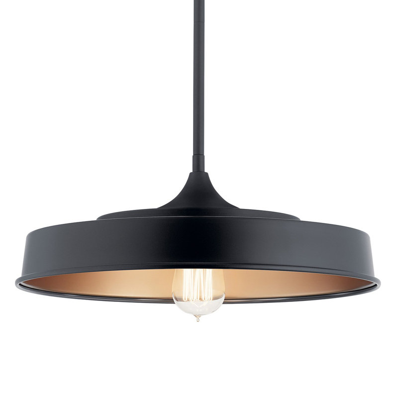 Elias Glass Semi Flush Mount, Black