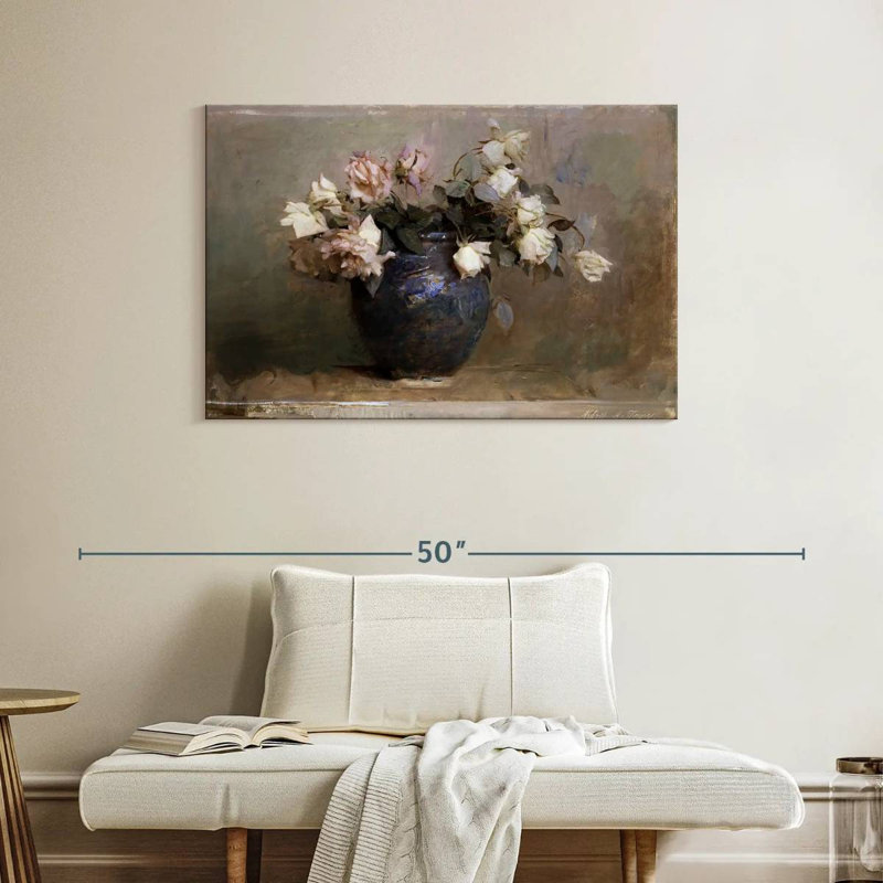 Harnek Roses 1890, 26" H x 39" W