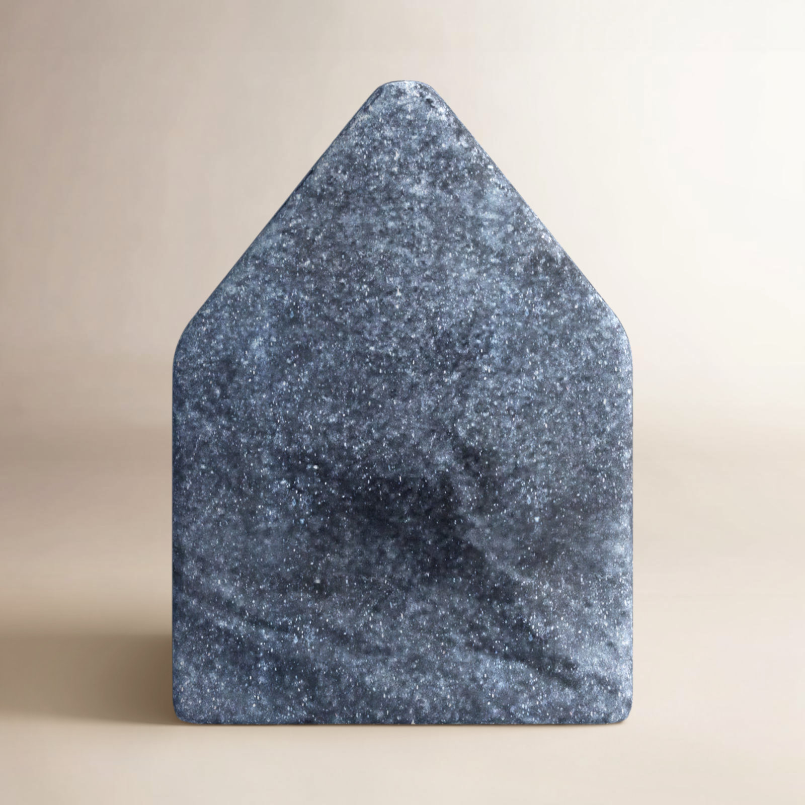 Adalynn Genuine Marble Sculpture, 3.5" H x 2.5" W x 2.5" D, Gray