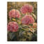 Hortensias dans un jardin ensoleillé III - décoration murale en bois d'hortensias - sur bois de pin naturel-953394997