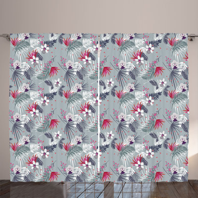 Semi Sheer Curtain Pair