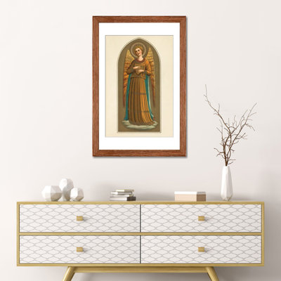 Musical Angel V - Wall Art Print - Framed Fine Art Paper