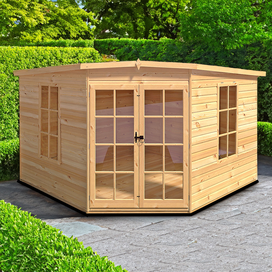 Handmade 10 x 10 Ft Corner Summer House