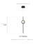 Luminaire suspendu 1 Lt DEL-1973272614