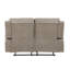 Causeuse inclinable double luxueuse 1pc