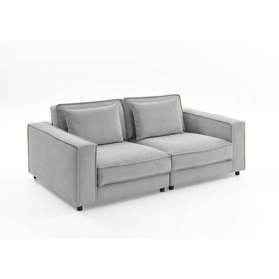 2-Sitzer Sofa Lety aus Cord