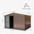 Outdoor Storage Shed,Metal Outside Sheds&Outdoor Storage Galvanized Steel,Tool Shed With Lockable Double Door For Patio,Backyard,Garden,Lawn-113816245-113816242
