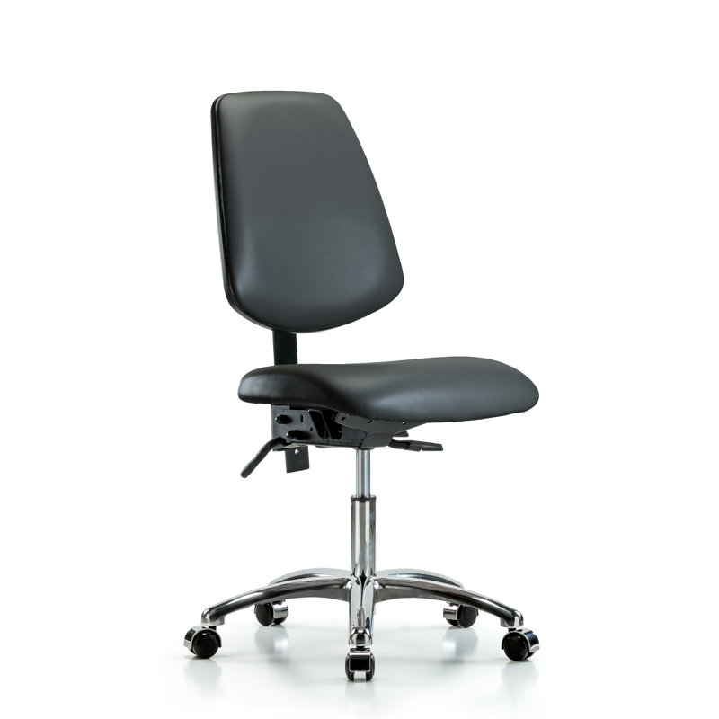 Vinyl Task Chair, Carbon, Tilt Included