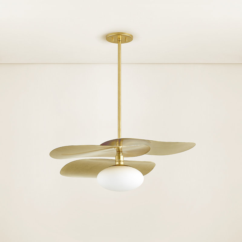 Lustre 1 lumière 30 "Allida