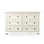 Armoire d'appoint en bois massif blanc et noir-940555956