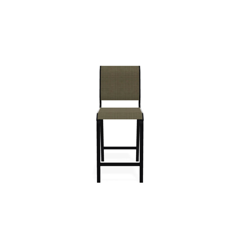 Tabouret de bar 26 po Holna, Noir texturé, Pierre Elevation