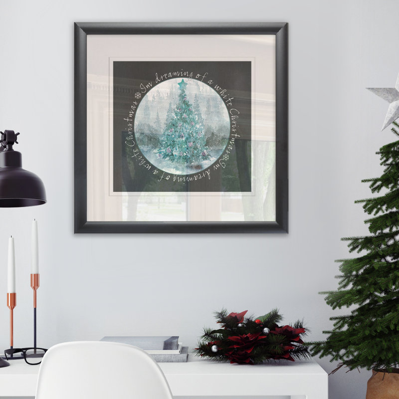 Blanc de Noël - imprimé, Blanc / aubergine / banane / brun clair / rouge br, H 17,5 po x l 17,5 po x P 1,5 po