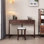 Solid Wood Light Luxury Dressing Table