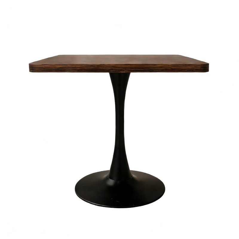Square Dining Table, 28.7"H x 27.8"L x 27.8"W