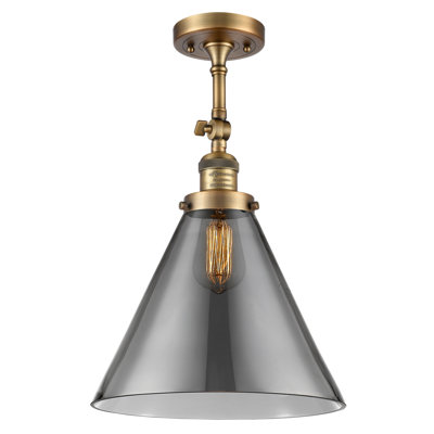 Plafonnier semi-encastré 1 lumière 12 po Tenny