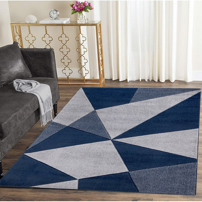 Makaila Geometric Area Rug, Rectangle 120 x 170cm