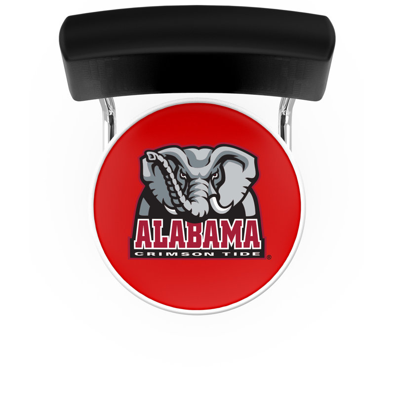 NCAA Swivel 25" Counter Stool, University of Alabama- Elephant