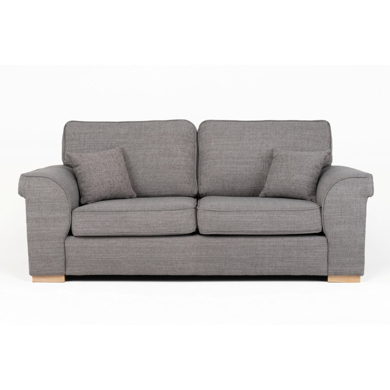 Picadilly 186Cm Pillow Top Arm Loveseat, Mushroom, 2