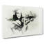 Mona Lisa by Banksy - Wrapped Canvas-55308882