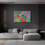 Art mural en verre «Paisley Garden» par Hello Angel-649275864