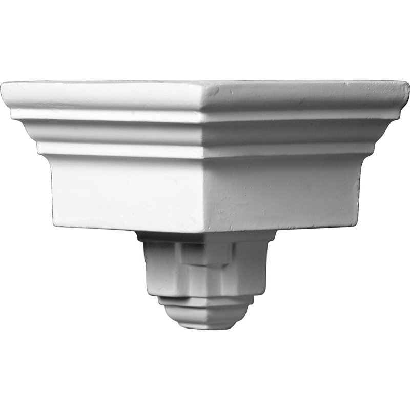 Primed White Polyurethane Outside Corner Crown Moulding
