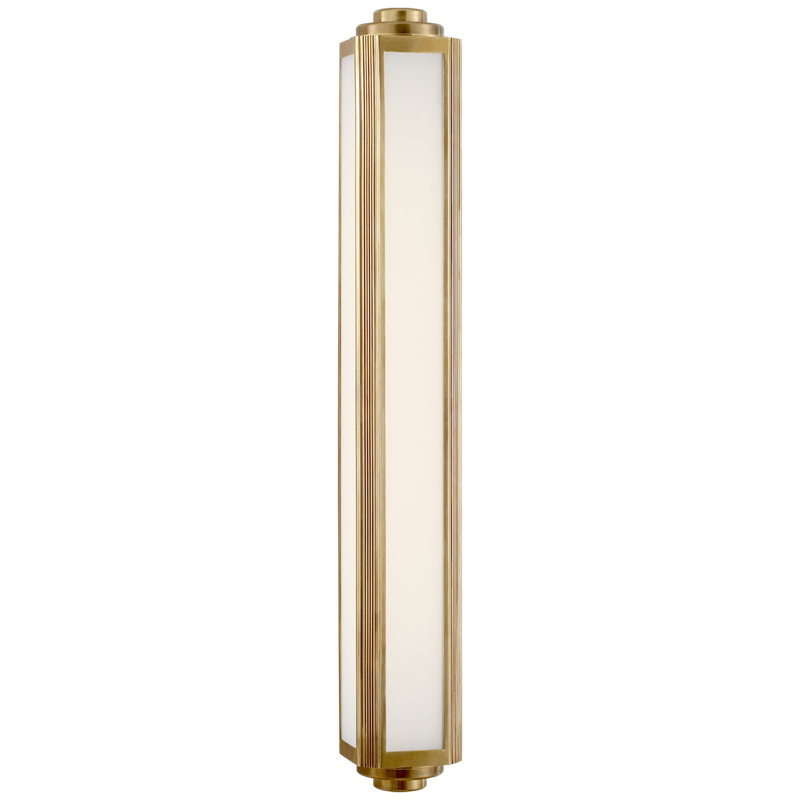 Ralph Lauren Keating Sconce, Natural Brass, 35.75"H x 5"W x 5"D