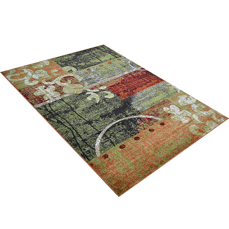 Vivanco Machine Made Heatset Polypropylene Area Rugs - Rectangle, Multicolor, Contemporary Modern Design, Low Pile Machine Made Area Rugs for Living Room, Bed Room