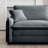 Footstool In Grey Corduroy, Adds Warmth And Comfort To Sofas Matches Various Decor Styles For-313837462