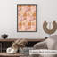 Floral rétro, fleurs VI, rétro, reproduction d'art non encadrée-2054094128
