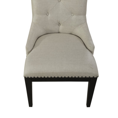 Aisja Upholstered Shelter Side Chair