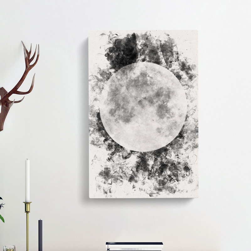 The Beauty Of The Moon - Wrapped Canvas, 76cm H x 50cm W x 3cm D