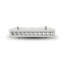 Rubik 10-Light Integrated LED ETL Certified Adjustable Recessed Downlight with Trim, Beam Angle 34