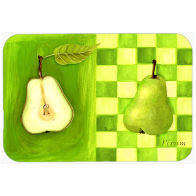 Caroline's Treasures Pear Glass Cutting Board