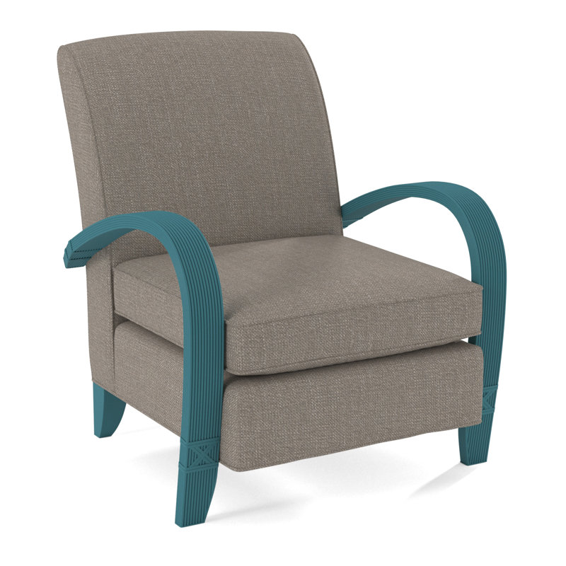Vero Armchair, Stone Crypton Performance; 0884-83, Nickel