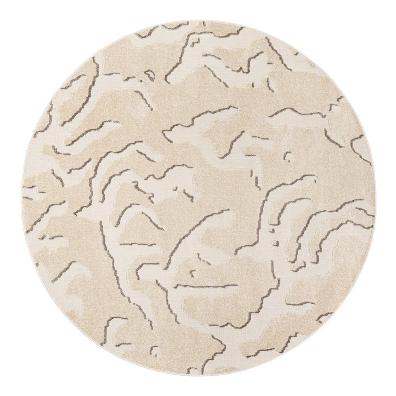 Sabrina Soto ReNew Indoor/Outdoor Rug, Round 7'10"