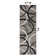 Devonshire Abstract Gray/Black/Ivory Area Rug
