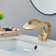 Bathroom Basin Sink Faucet Waterfall Single Handle Single Hole Vanity Mixer Tap