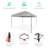 Best Choice Products Easy Setup Pop Up Canopy W/ 1-Button Setup, Wheeled Case, 4 Weight Bags-99315099-99315081