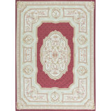 Aubusson Renaissance Wool Oriental Area Rug
